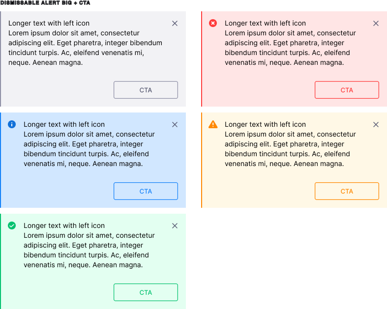 states overview: dismissablecomponents